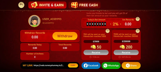 Refer Program In Rummy A1 Apk