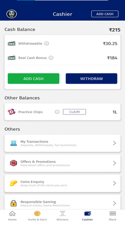 Add Money In Teen Patti Master Poker ?