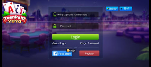 Create Account In Teen Patti YoYo App Account